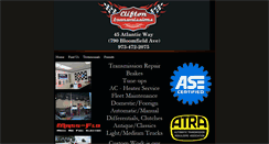 Desktop Screenshot of cliftontransmissions.com